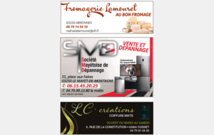 FROMAGERIE LAMOURET, SMD ET LC CREATION