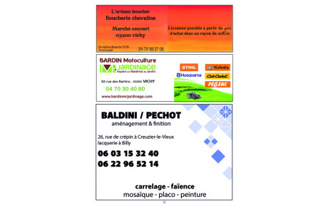 Boucherie chevaline / Bardin Motoculture / Baldini - Pechot