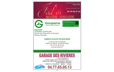 Fad'or / Groupama / Garage des Rivieres
